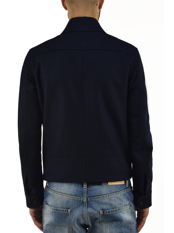 Dsquared2 Cappotto Blu Uomo Lana Mod. S74AM0395S41788524