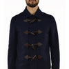 Dsquared2 Blue Men's Wool Coat Mod. S74AM0395S41788524