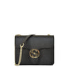 Gucci Borsa Interlocking a Mano Nera Donna Pelle Dollar Calf Logo Mod. 510304 CAO0G 1000