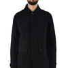 Dsquared2 Long Black Coat for Men Wool Mod.S71AA0132S41935900