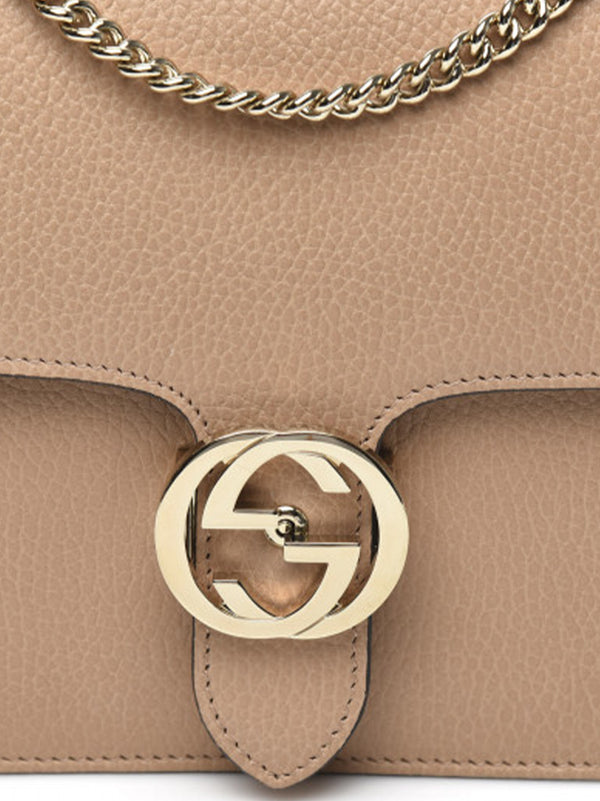 Gucci Camelia Women's Handbag Logo Leather Dollar Calf Mod. 510303 CAO0G 2754 