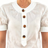 Dsquared2 Women's White Blouse Buttons Mod.S75DL0183S35278010