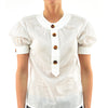 Dsquared2 Women's White Blouse Buttons Mod.S75DL0183S35278010