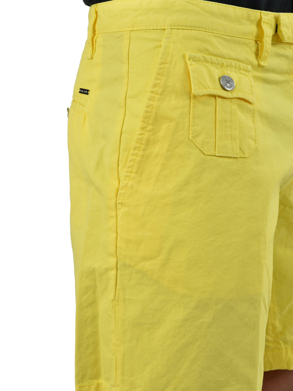 Dsquared2 Bermuda Yellow Men's Cotton Mod.S71MU0290S35797015