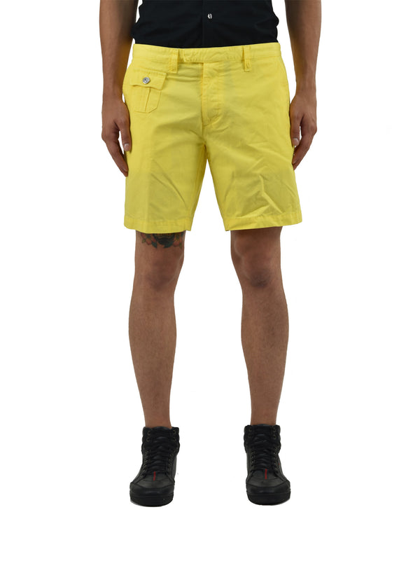 Dsquared2 Bermuda Giallo Uomo Cotone Mod.S71MU0290S35797015