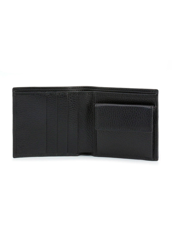 Gucci Wallet Black Men's Leather and GG Fabric Mod.150413 G1XWN 8615 