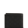 Gucci Wallet Black Men's Leather and GG Fabric Mod.150413 G1XWN 8615 