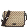 Gucci Beige Men's Messenger Bag Original GG Fabric Mod. 449171 KY9KN 9886 