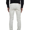 Dondup Jeans Bianco Uomo Cotone Mod.UP073S052U654000