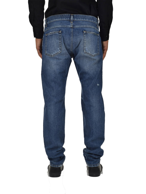 Dolce&Gabbana Classic Jean Blu Uomo Cotone Mod.G6LBCDG8S36S9001