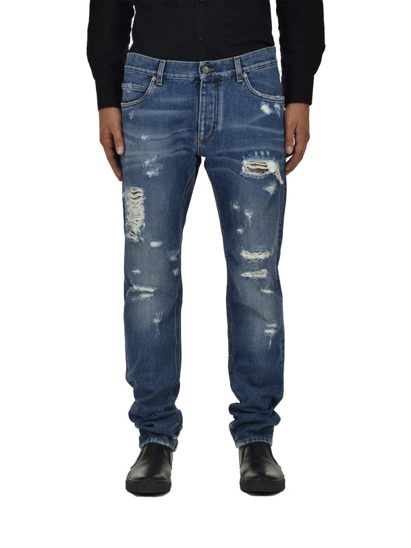 Dolce&Gabbana Classic Jean Blue Man Cotton Mod.G6LBCDG8S36S9001