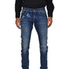 Dolce&Gabbana Gold Jean Blu Uomo Mod. G6LBLZG8S78S9001