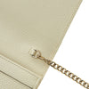 Gucci Soho Handbag White Women's Leather Cellarius Mod. 598211 A7M0G 9522 