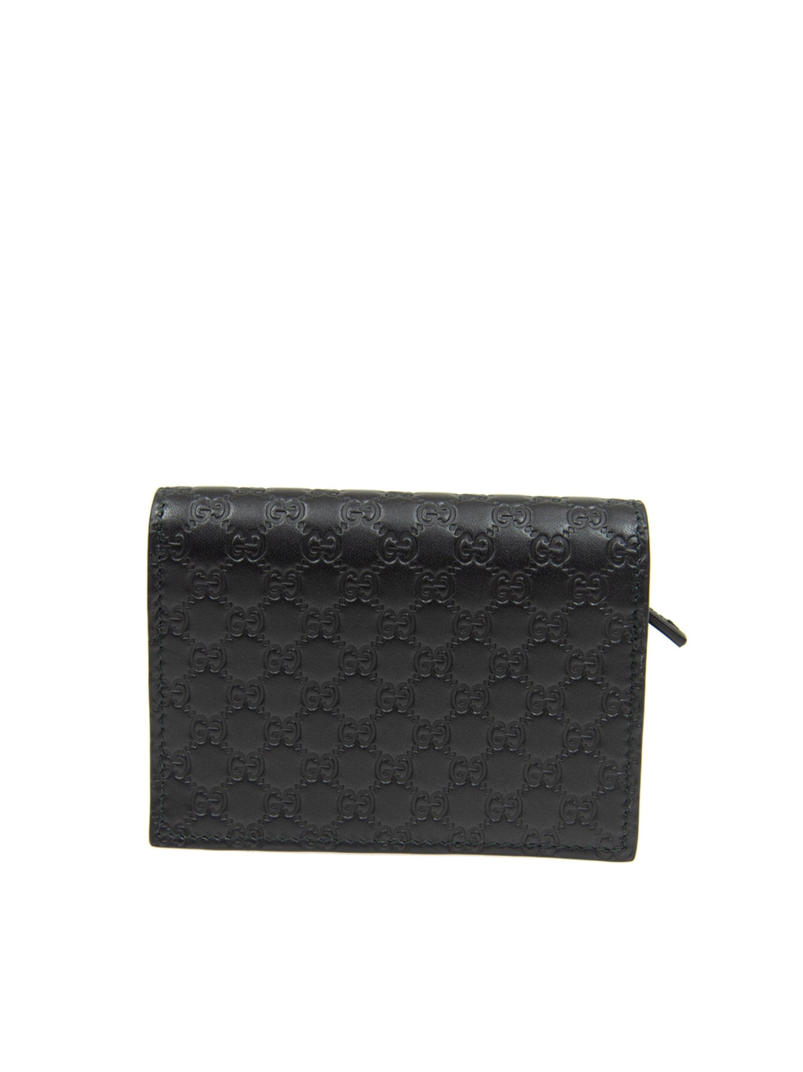 Gucci Wallet Black Men's Leather Microguccissima Soft Mod. 544474 BMJ1N 1000 