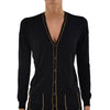 Dsquared2 Black Cardigan Women Viscose Buttons Mod. S72HA0442S14537090