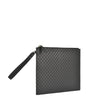 Gucci Black Pouch Hand Bag Man Microguccissima Mod. 544477 BMJ1N 1000 