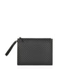 Gucci Black Pouch Hand Bag Man Microguccissima Mod. 544477 BMJ1N 1000 