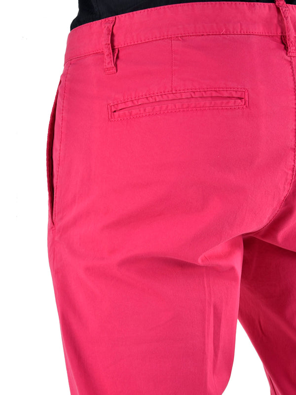 Dsquared2 Fuchsia Men's Trousers Cotton Buttons Mod.S71KA0626S40282055