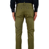 Dsquared2 Pantalone Verde Uomo Cotone Bottoni Mod.S74KA0563S35830060