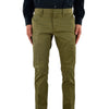 Dsquared2 Pantalone Verde Uomo Cotone Bottoni Mod.S74KA0563S35830060