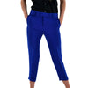 Dsquared2 Pantalone Blu Donna Seta Bottoni Mod.S73KA0190S39923081