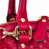Gucci Red Women's Handbag Leather Microguccissima Mod. 449654 BMJ1G 6420 