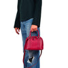 Gucci Red Women's Handbag Leather Microguccissima Mod. 449654 BMJ1G 6420 