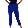 Dsquared2 Blue Women's Silk Trousers Buttons Mod.S73KA0190S39923081