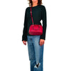 Gucci Red Women's Handbag Leather Microguccissima Mod. 449654 BMJ1G 6420 