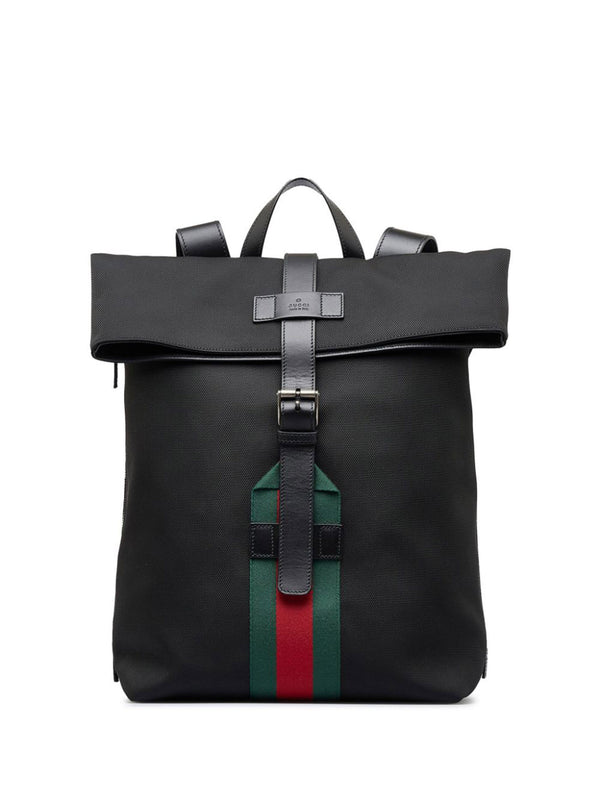 Gucci Black Backpack Man Technocanvas Fabric Zipper Mod. 619749 KWT6N 8251 