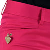 Dsquared2 Pantalone Fucsia Donna Cotone Bottoni Mod.Mod.S72KA0429S40221055