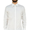 Dsquared2 Men's White Shirt Tailor Made Mod.S74DL0993S36275100