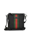 Gucci Men's Black Messenger Bag Technocanvas Zipper Mod. 631195 KWT7N 