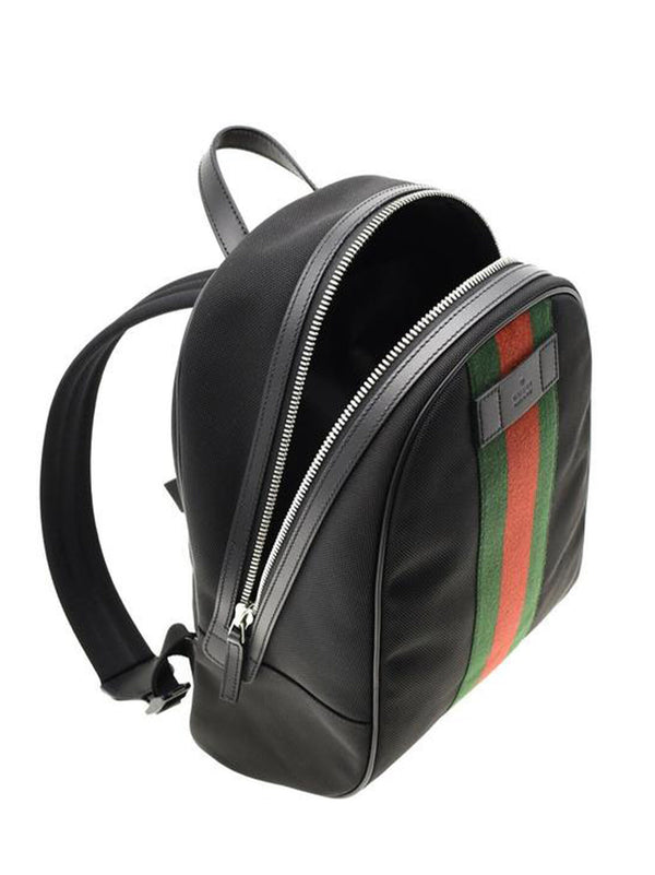 Gucci Black Backpack Man Technocanvas Fabric Zipper Mod. 630917 KWTJN 8251 