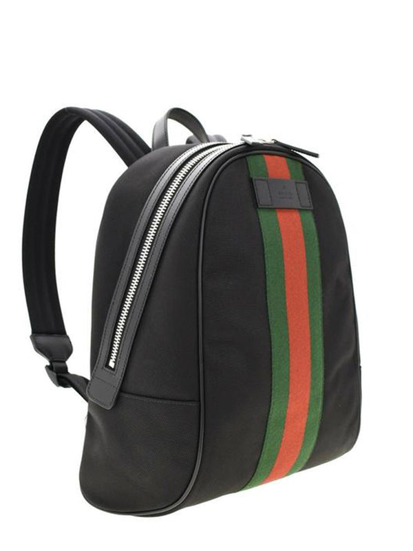 Gucci Zaino Nero Uomo Tessuto Technocanvas Cerniera Mod. 630917 KWTJN 8251