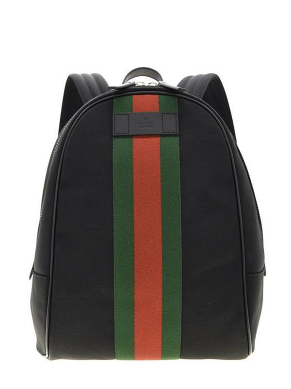 Gucci Black Backpack Man Technocanvas Fabric Zipper Mod. 630917 KWTJN 8251 