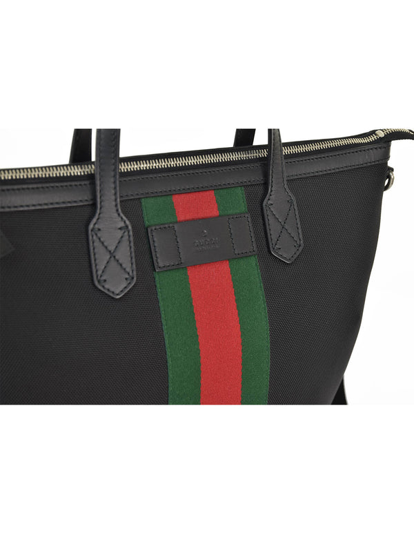 Gucci Borsello Tote Nero Uomo Technocanvas Cerniera Mod. 619751 KWT7N 1060