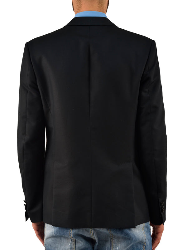 Dsquared2 Giacca Blazer Nera Uomo Cotone Mod.S71BN0462S36606090