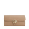 Gucci Beige Wallet Women Leather Dollar Calf Logo Mod. 615524 CAO0G 2754 