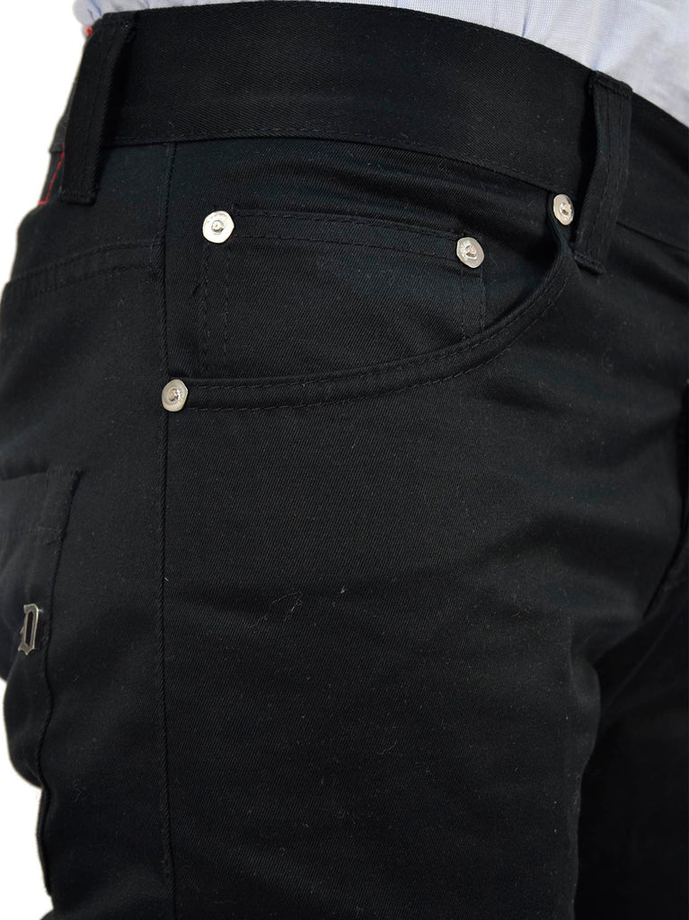 Dondup Pantaloni Nero Uomo