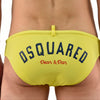 Dsquared2 Yellow Men's Swimsuit Mod.S74SG0068S20425G