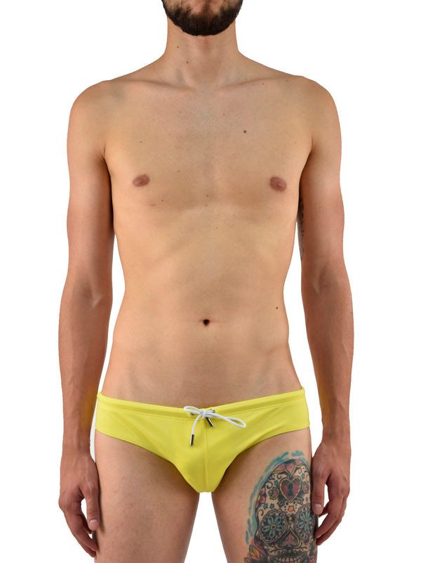 Dsquared2 Yellow Men's Swimsuit Mod.S74SG0068S20425G