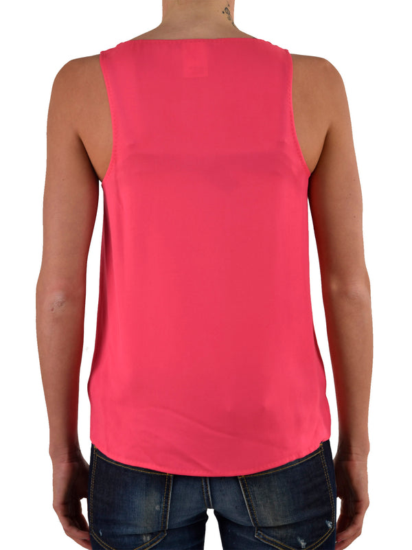 Dsquared2 Women's Pink Tank Top T-shirt Mod.S75NC0349S41339041