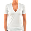 Dsquared2 T-Shirt Bianca Donna Cotone Logo Mod.S75GC0595S22154010