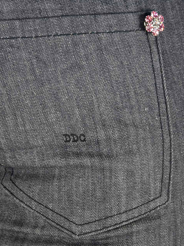 Dsquared2 Super Slim Jean Gray Women Cotton Buttons Mod.S75LA0421S30260093