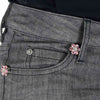 Dsquared2 Super Slim Jean Grigio Donna Cotone Bottoni Mod.S75LA0421S30260093