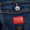 Dsquared2 Slim Jean Blu Uomo Cotone Bottoni Mod.S74LA0490S30281470