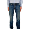 Dsquared2 Slim Jean Blue Man Cotton Buttons Mod.S74LA0490S30281470