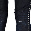 Dsquared2 Slim Cropped Jean Blu Donna Cotone Cerniera Mod.S75LA0314S30295089