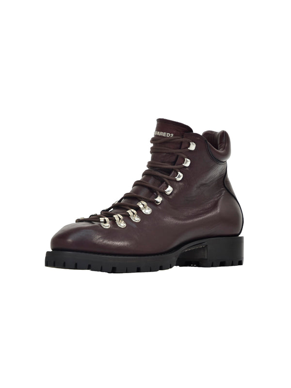 Dsquared2 Stivaletto con Lacci Rosso Uomo Mod.W15LA1230154066